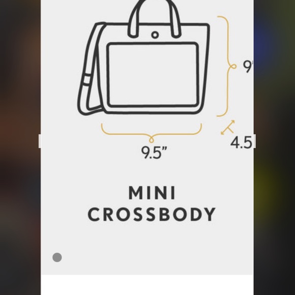 Portland Leather Crossbody Bag in Dark Brown - Picture 4 of 4